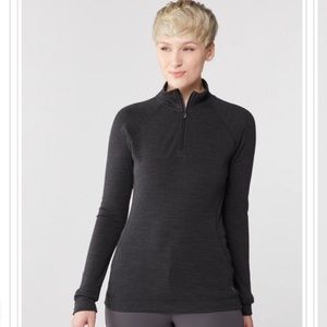 Smartwool Classic Thermal Merino Quarter-Zip Base Layer Top
